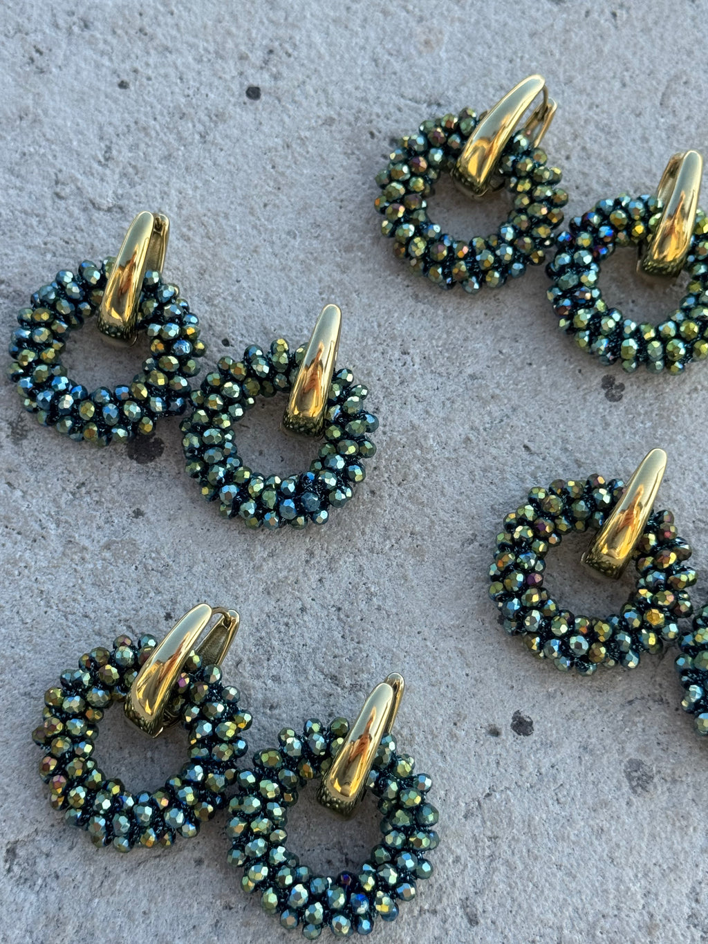 Earrings PAVO