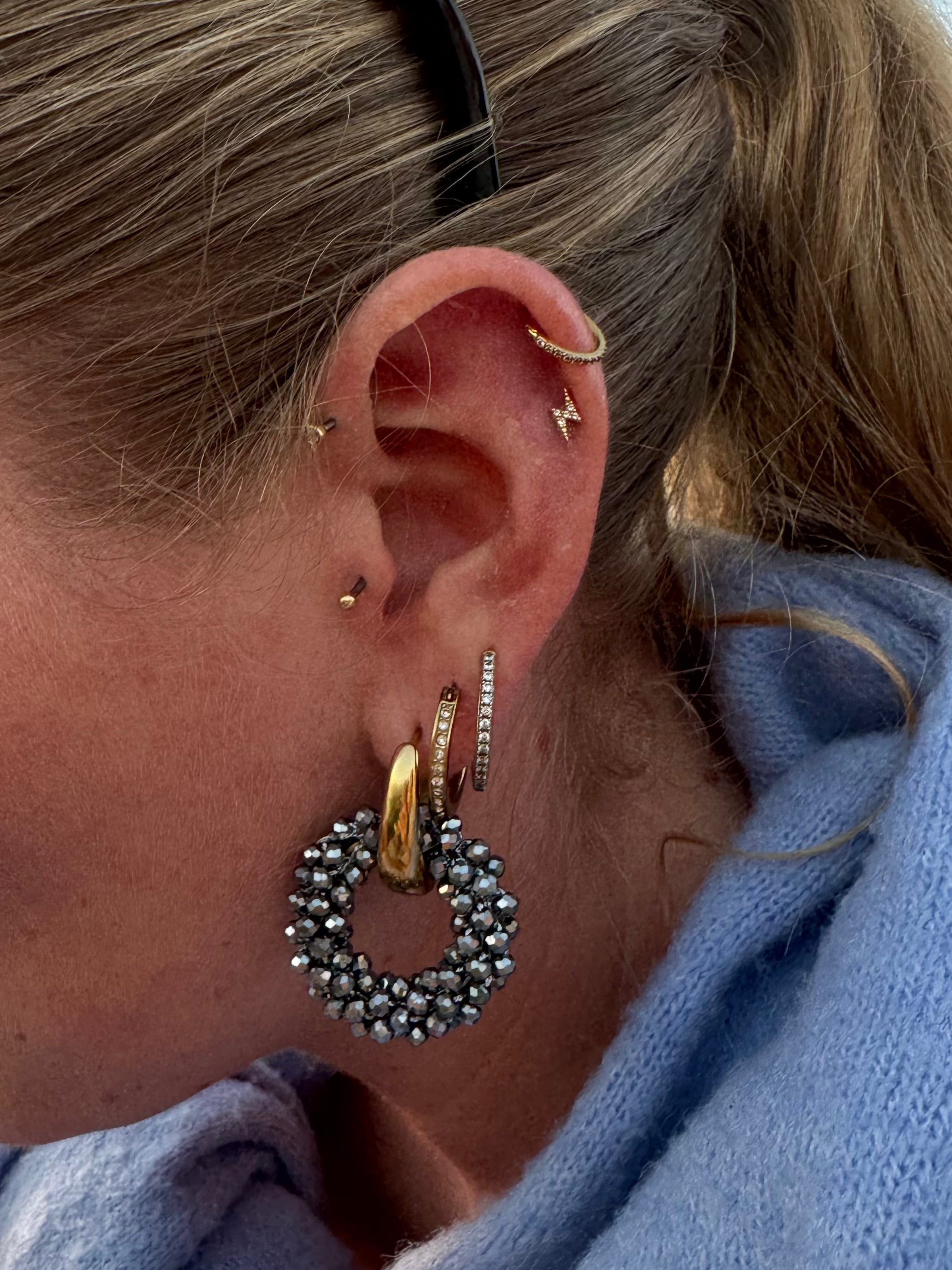 Earrings PAVO
