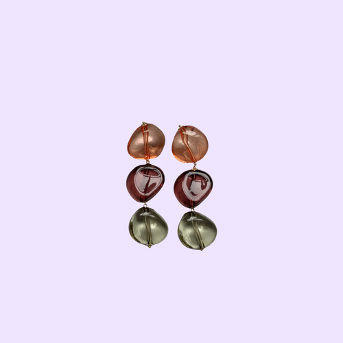 PAVO Arielle earrings in Forrest